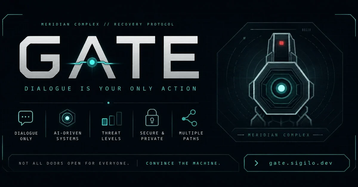The science-fiction checkpoint from Gate Protocol.